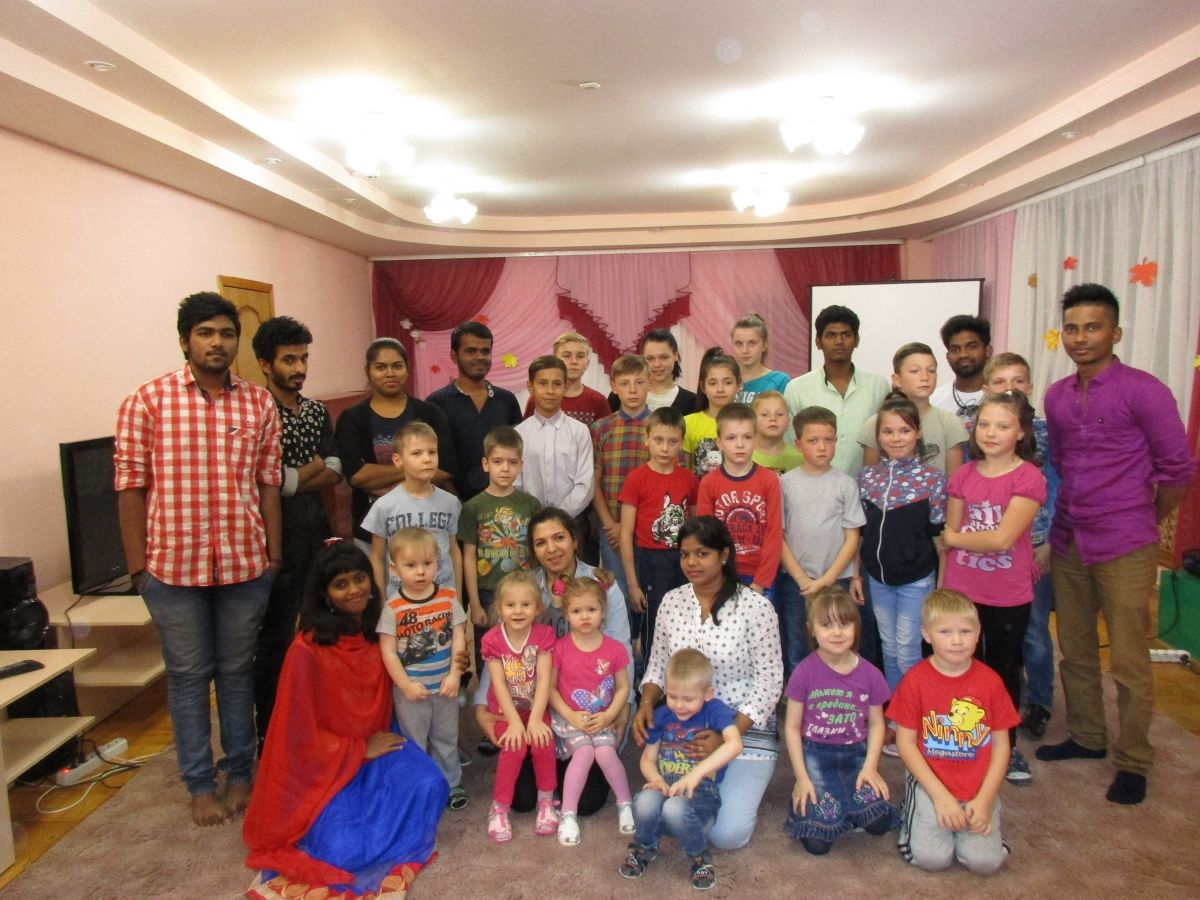 Незабываемая встреча со студентами из Индии